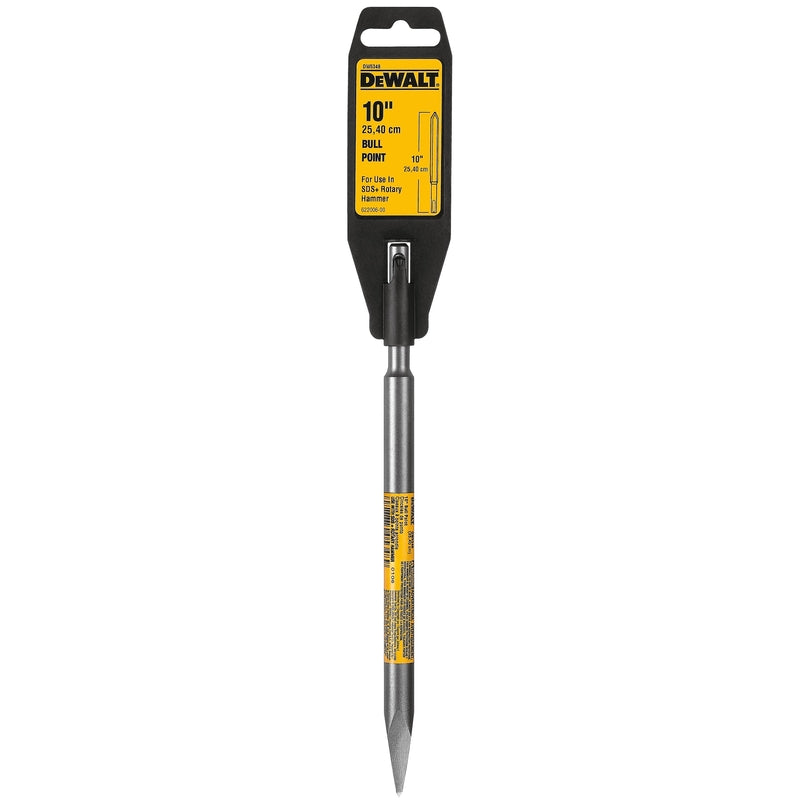 DeWalt 10 in. L Steel Bull Point Chisel Bit SDS-Plus Shank