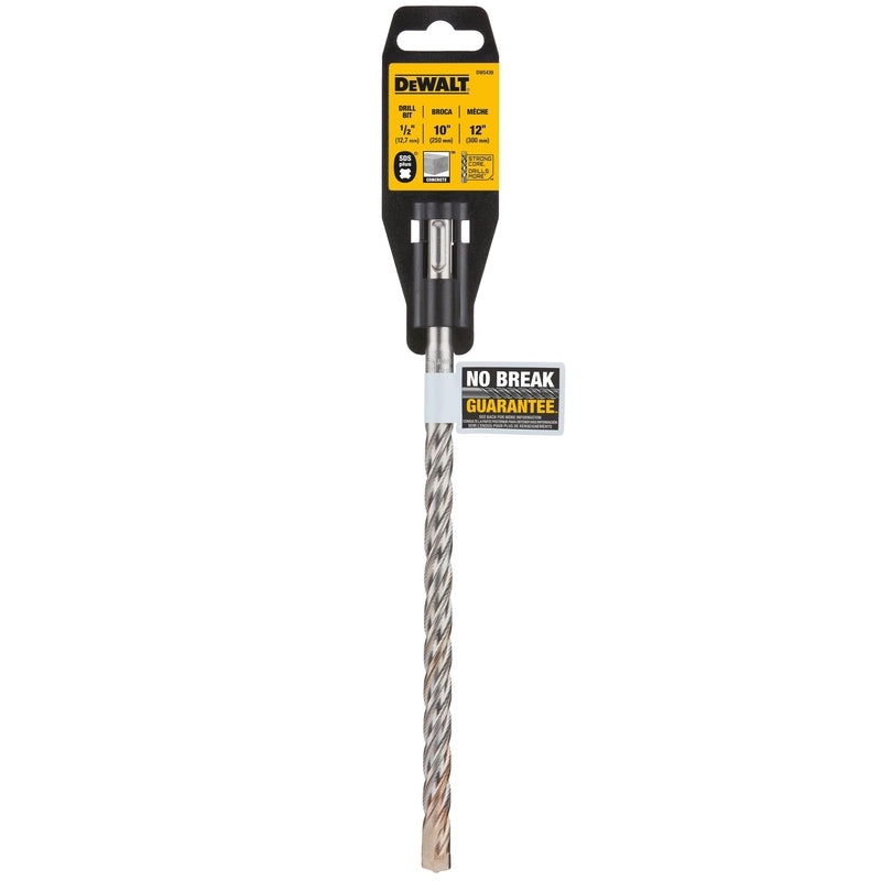 DeWalt 1/2 in. X 12 in. L Carbide Tipped Drill Bit SDS-Plus Shank