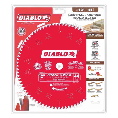 Diablo 12 in. D X 1 in. TiCo Hi-Density Carbide Circular Saw Blade 44 teeth
