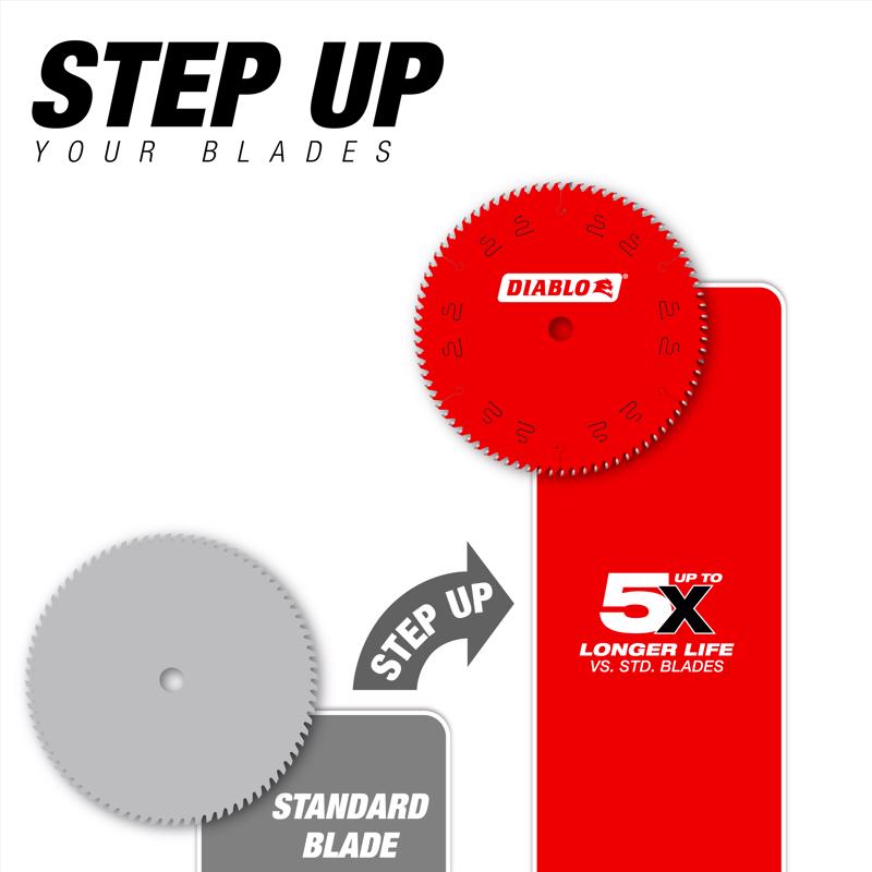 Diablo 12 in. D X 1 in. TiCo Hi-Density Carbide Circular Saw Blade 96 teeth