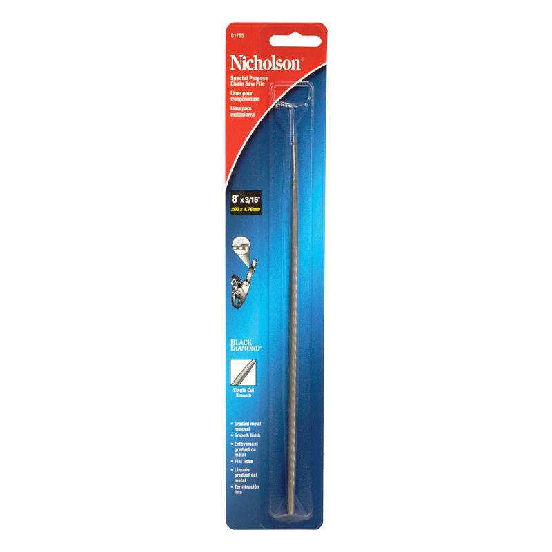 Crescent Nicholson 8 in. L X 3/16 in. W High Carbon Steel File