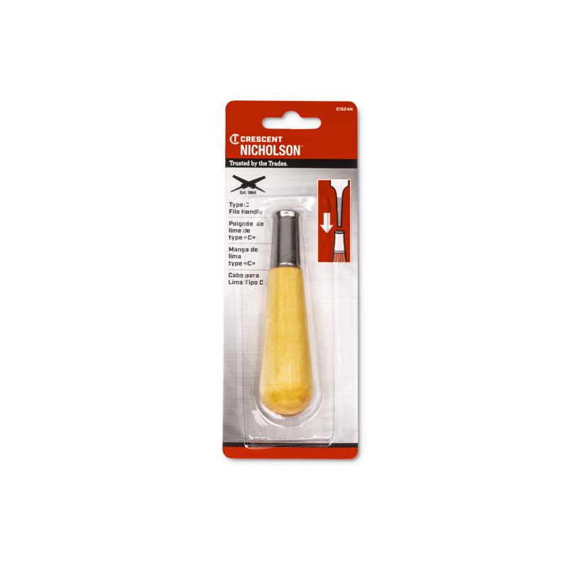 Crescent Nicholson 4-1/2 in. L X 2.85 in. W Wood File Handle