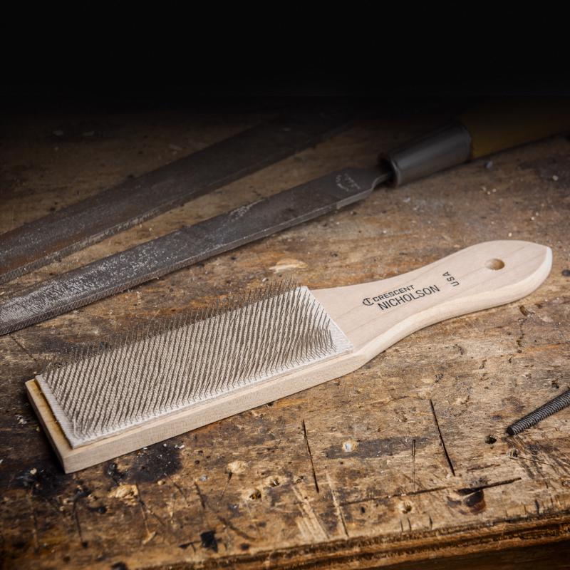 Crescent Nicholson 8 in. L X 2.85 in. W Wood File Cleaner