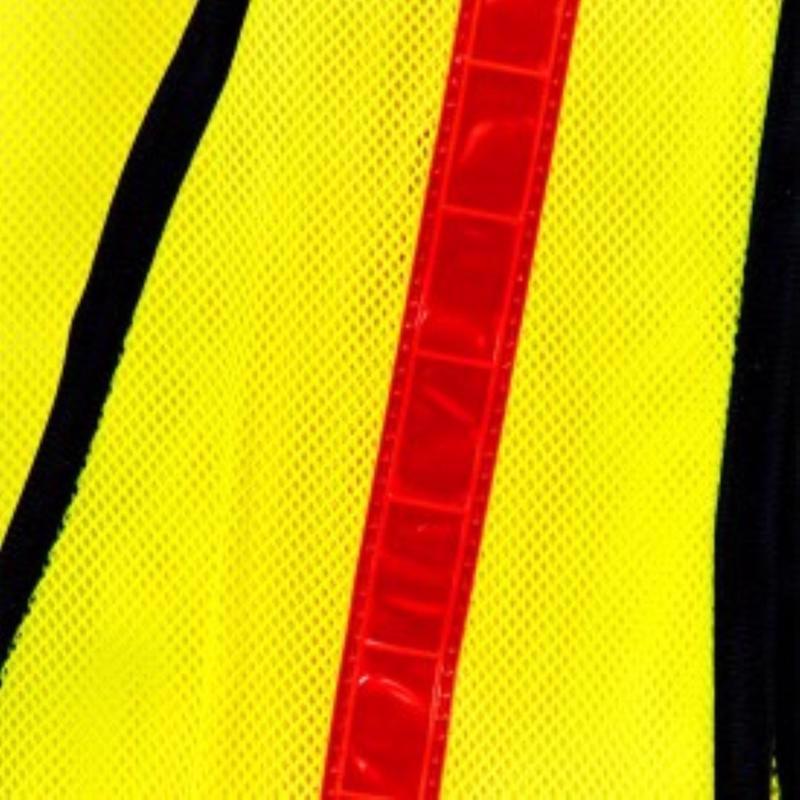 C.H. Hanson Reflective Safety Vest Fluorescent Green One Size Fits All