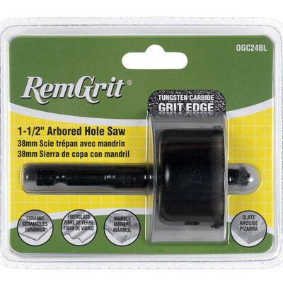 Disston RemGrit 1-1/2 in. Carbide Grit 7/8 in. L X 1/4 in. D Hole Saw