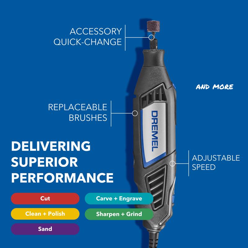 Dremel 4000 1.6 amps Corded Rotary Tool Kit