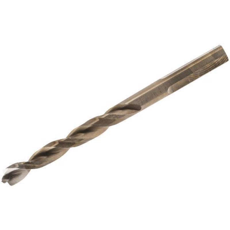 Irwin 21/64 in. X 4-5/8 in. L Cobalt Alloy Steel Drill Bit Straight Shank