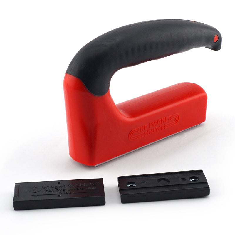 Magnet Source 5.25 in. L X 1 in. W Red Handle Magnet 100 lb. pull
