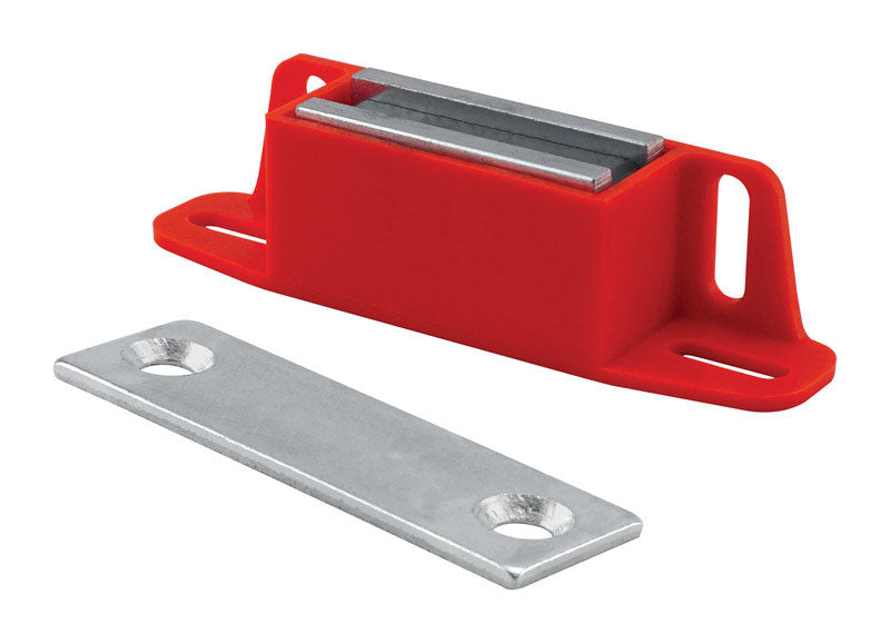 Magnet Source 4.25 in. L X 1 in. W Red Latch Magnet 50 lb. pull