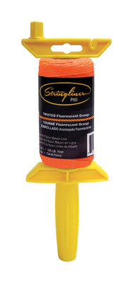 Stringliner Pro Orange Twisted Mason Line and Reel 270 ft. Orange