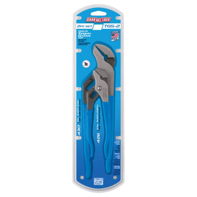 Channellock 6-1/2 & 10 in. Steel Tongue and Groove Pliers