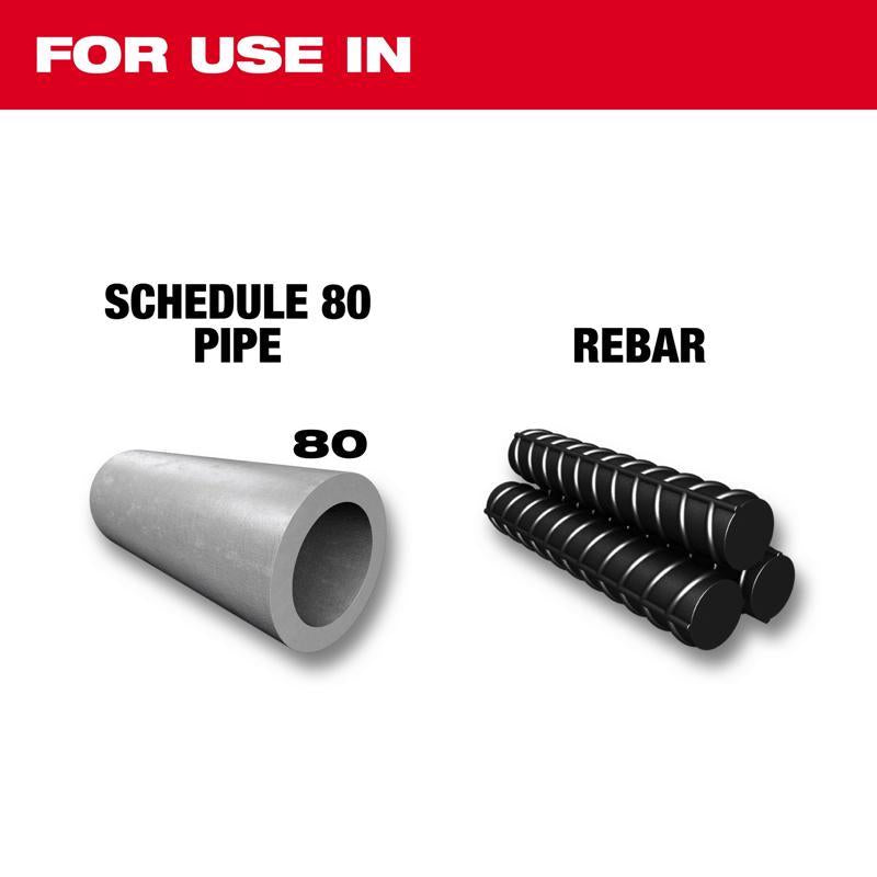 Milwaukee The Torch 9 in. Bi-Metal Reciprocating Saw Blade 10 TPI 5 pk