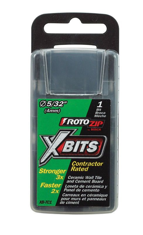 Rotozip 5/32 in. X 2-1/2 in. L Steel Xbits