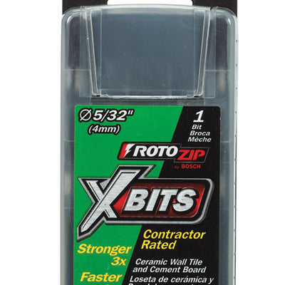 Rotozip 5/32 in. X 2-1/2 in. L Steel Xbits