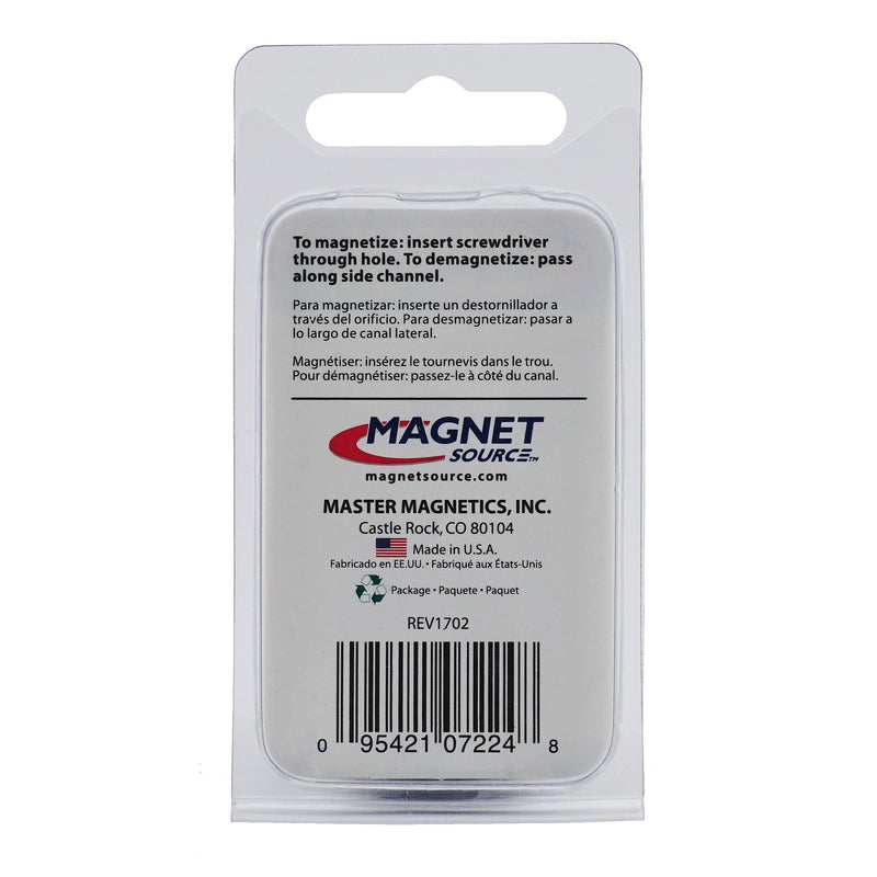 Magnet Source 1 in. L X 1 in. W Black Magnetizer