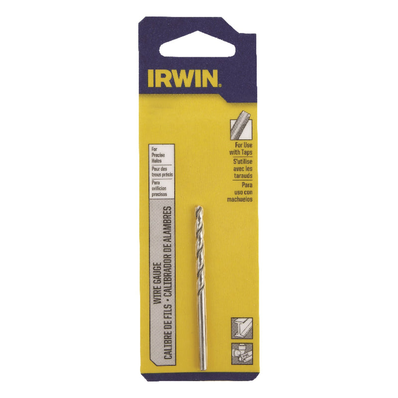 Irwin #60 X 1-5/8 in. L High Speed Steel Wire Gauge Bit Straight Shank