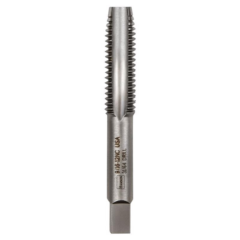 Irwin Hanson High Carbon Steel SAE Fraction Tap 9/16 in.