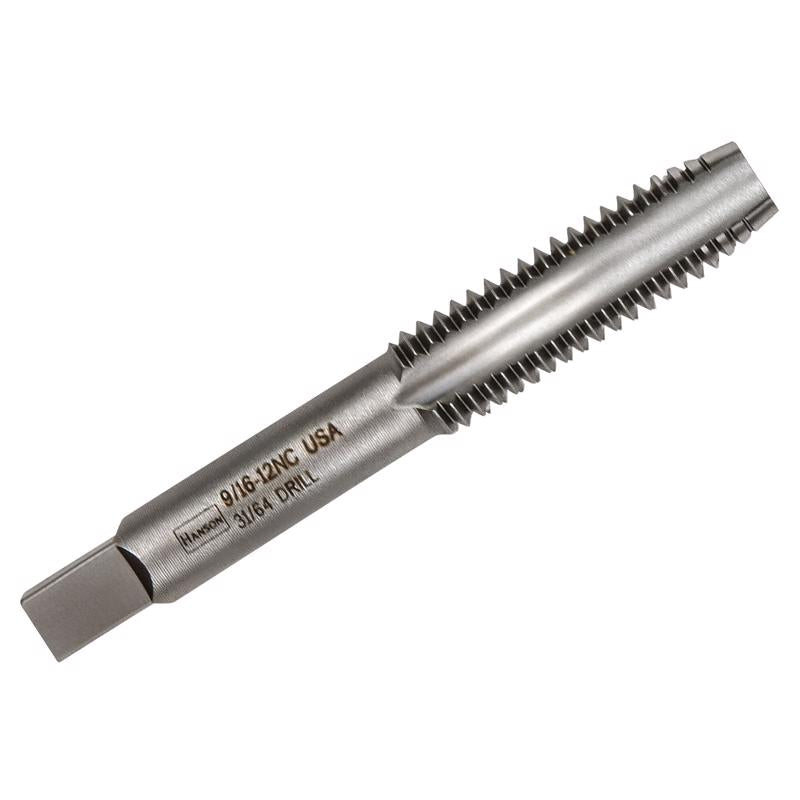 Irwin Hanson High Carbon Steel SAE Fraction Tap 9/16 in.