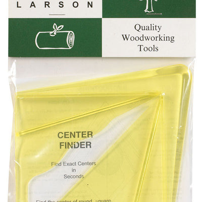 Robert Larson 9-1/2 in. L X 6 in. H Plastic Center Finder