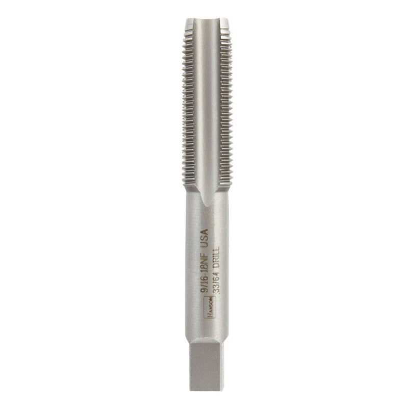 Irwin Hanson High Carbon Steel SAE Fraction Tap 9/16 in.