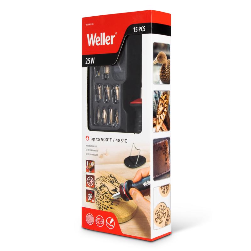 Weller Corded Wood Burning Iron Kit 25 W