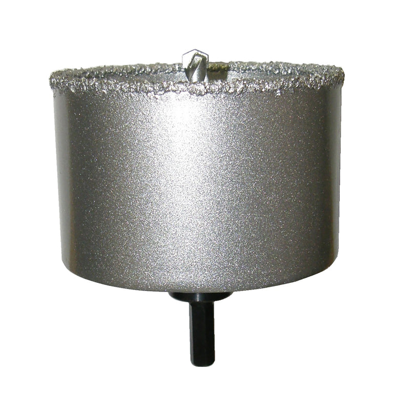 ARTU 4 in. Carbide Grit 4.5 in. L X 3/8 in. D Hole Saw Arbor