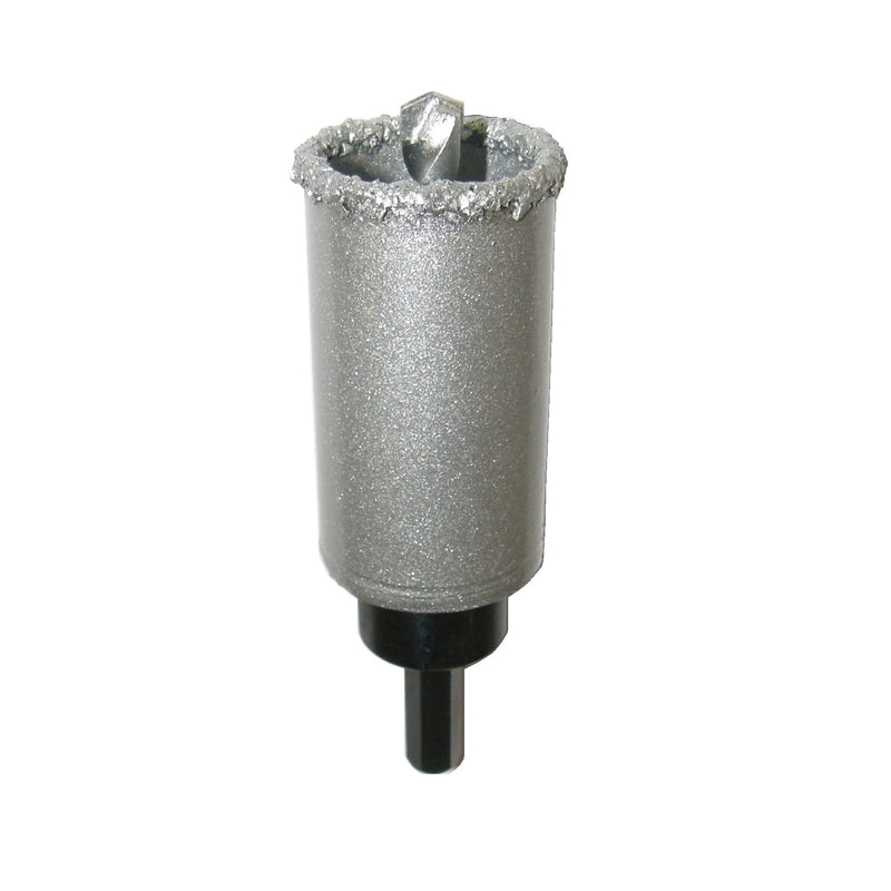 ARTU 1-3/8 in. Carbide Grit 4.5 in. L X 3/8 in. D Hole Saw Arbor