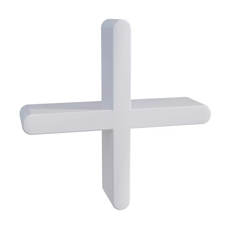 QEP 1/16 in. H X 0.06 in. W X 0.06 in. L Plastic Tile Spacer 300 pk