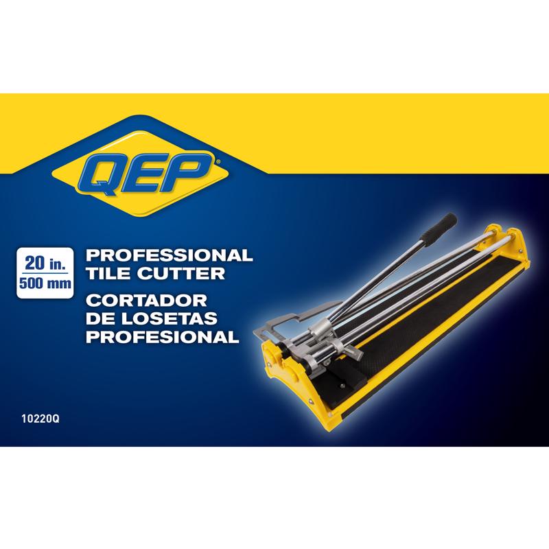 QEP 4.5 in. H X 7 in. W X 20 in. L Tungsten Carbide Tile Cutter