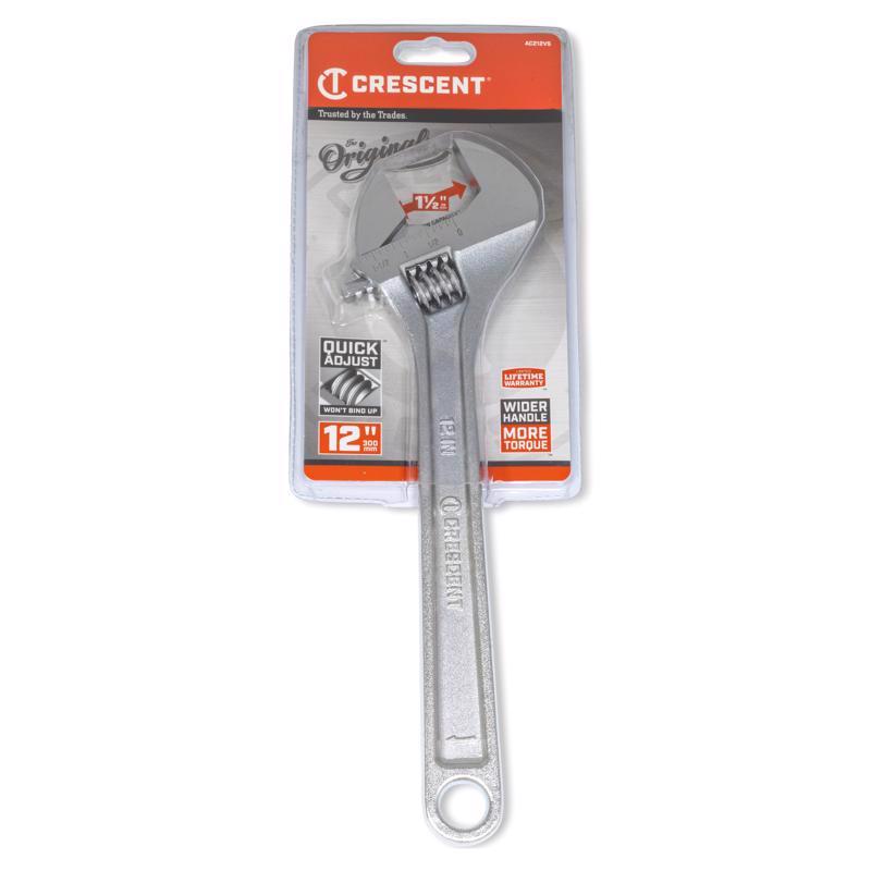Crescent Metric and SAE Adjustable Wrench 12 in. L