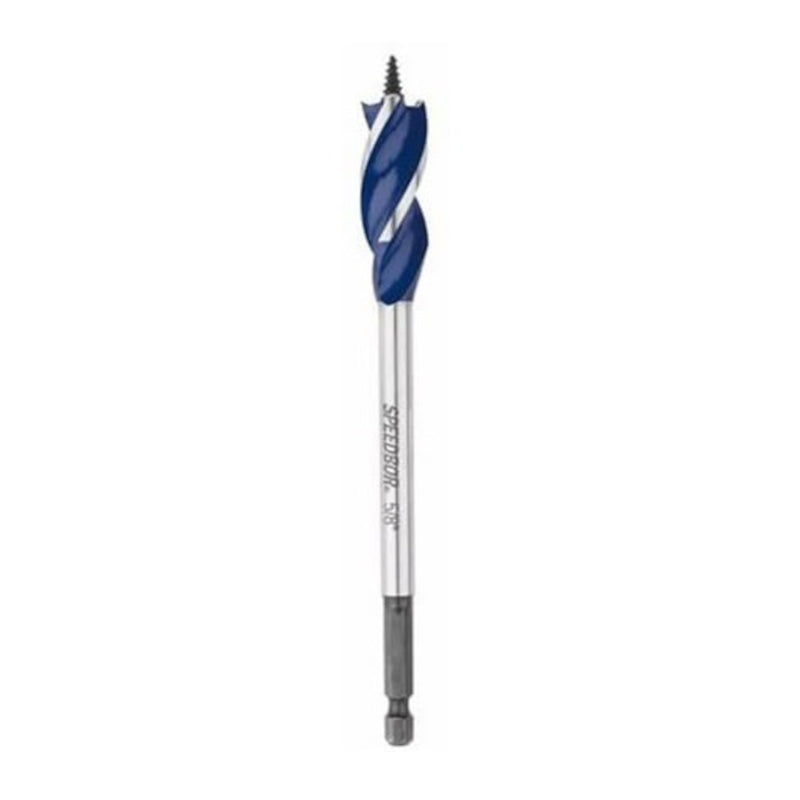 Irwin Speedbor 5/8 in. X 6 in. L Carbon Steel Wood Boring Bit Quick-Change Hex Shank
