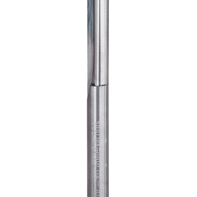 Freud 1/4 in. D X 2-1/2 in. L Carbide Double Flute Straight Router Bit