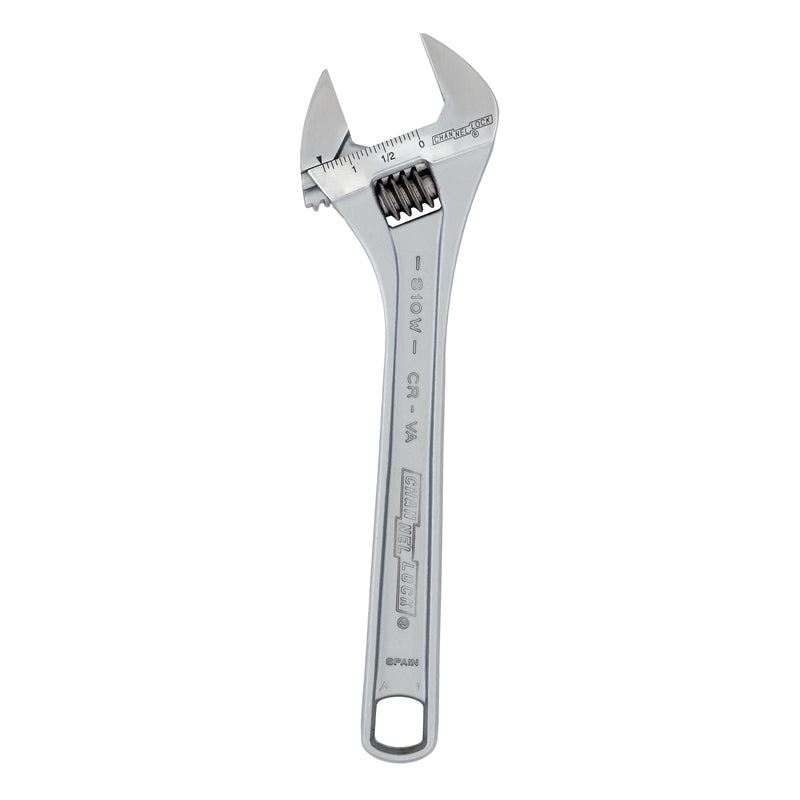 Channellock Metric and SAE Adjustable Wrench 10 in. L