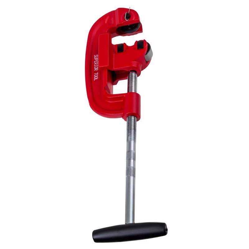 Superior Tool Pipe Cutter Black/Red