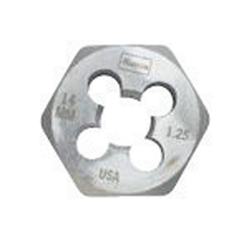Irwin Hanson High Carbon Steel Metric Hexagon Die 14 - 1.25 mm