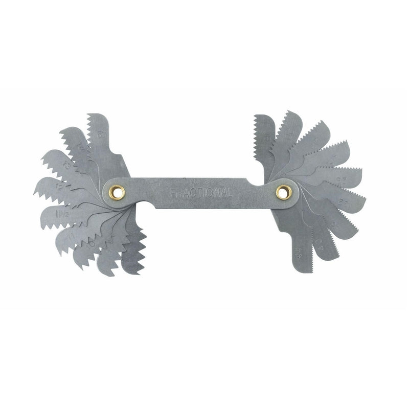 Irwin Hanson High Carbon Steel SAE Standard Thread Pitch Gauge
