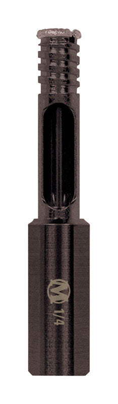 Montana Brand 1/4 in. Alloy Steel Drill Bit 3-Flat Shank