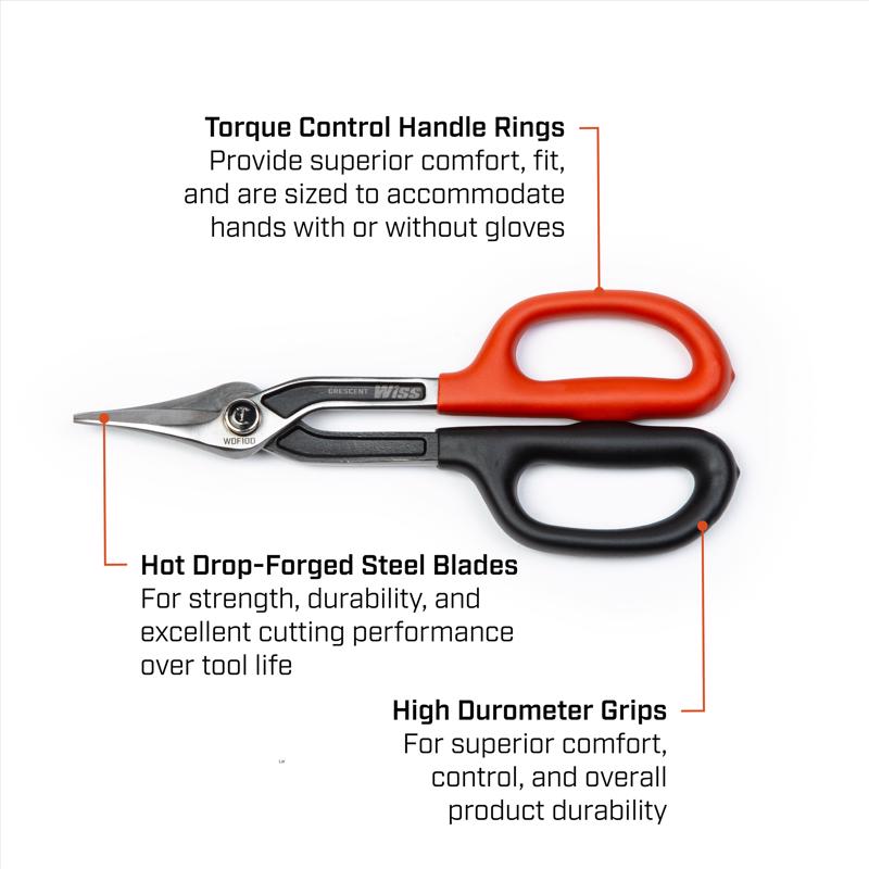 Crescent Wiss 10-1/4 in. Stainless Steel Combination Duckbill Snips