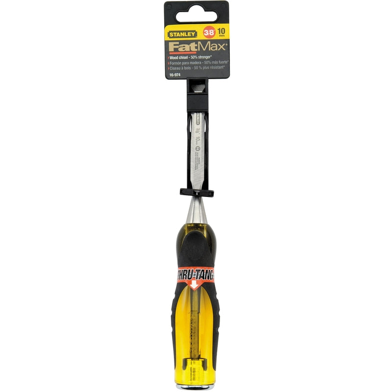 Stanley FatMax Thru-Tang 3/8 in. W Wood Chisel
