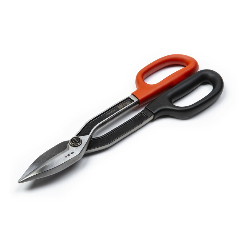 Crescent Wiss 12-1/2 in. Stainless Steel Straight Straight Pattern Snips 20 Ga.