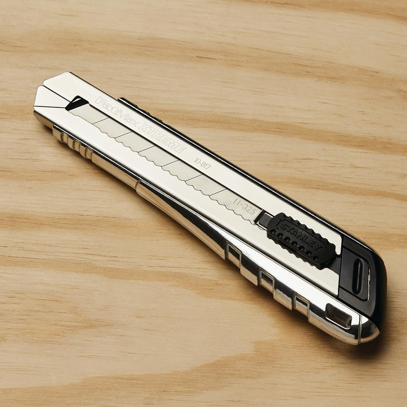 Stanley FatMax 8 in. Retractable Snap Knife Black/Silver