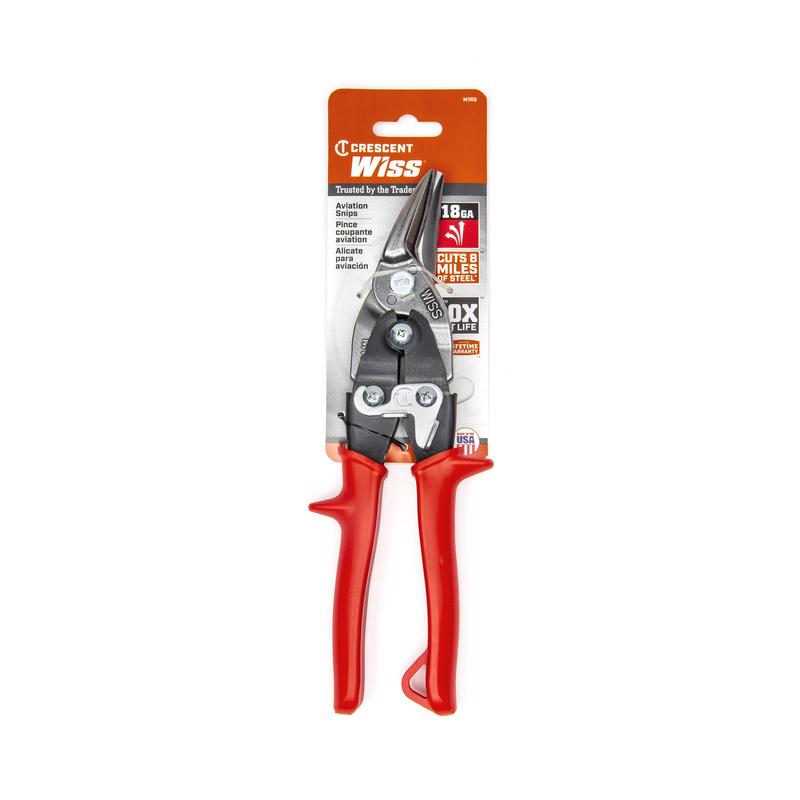 Crescent Wiss 9-3/4 in. Stainless Steel Left Compound Action Aviation Snips 18 Ga.