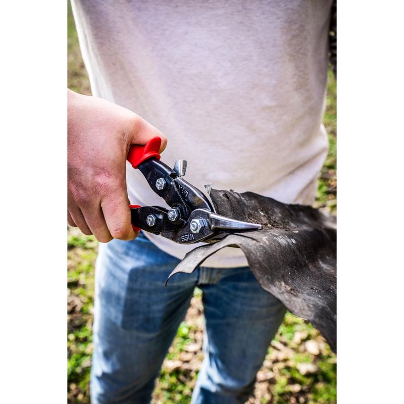 Crescent Wiss 9-3/4 in. Stainless Steel Left Compound Action Aviation Snips 18 Ga.