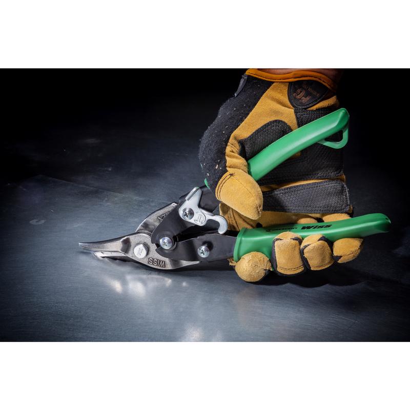 Crescent Wiss 9-3/4 in. Stainless Steel Right Compound Action Aviation Snips 18 Ga.