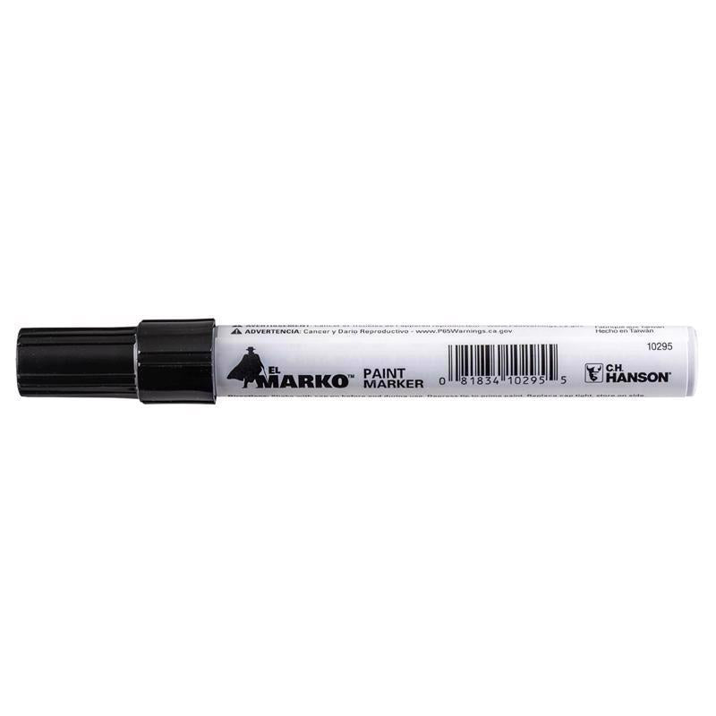 C.H. Hanson El Marko Black Valve Tip Paint Marker