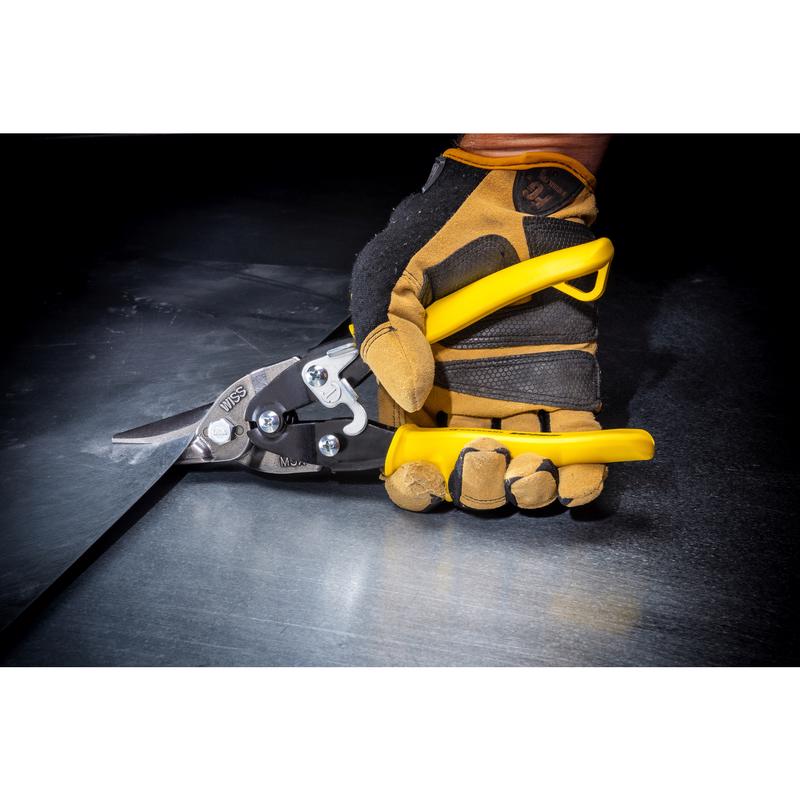 Crescent Wiss 9-3/4 in. Stainless Steel Straight Combination Pattern Snips 18 Ga.