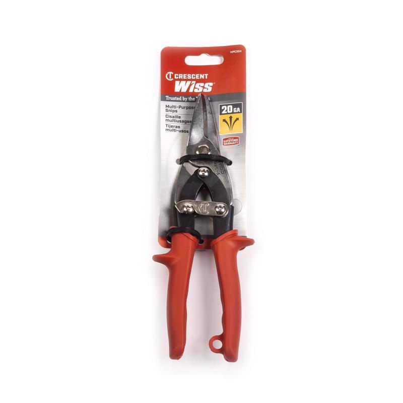 Crescent Metal Wiss 9 in. Molybdenum Steel Multi-Purpose Snips 20 Ga.