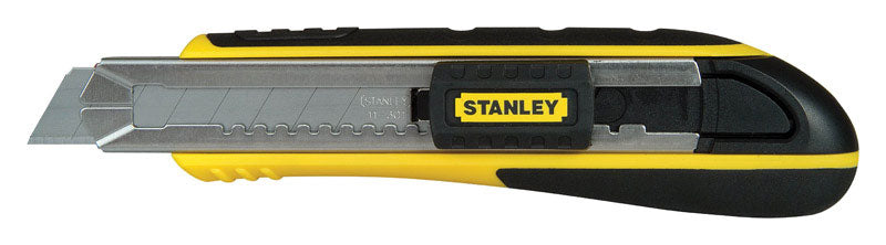 Stanley FatMax 7 in. Retractable Snap-Off Utility Knife Black/Yellow