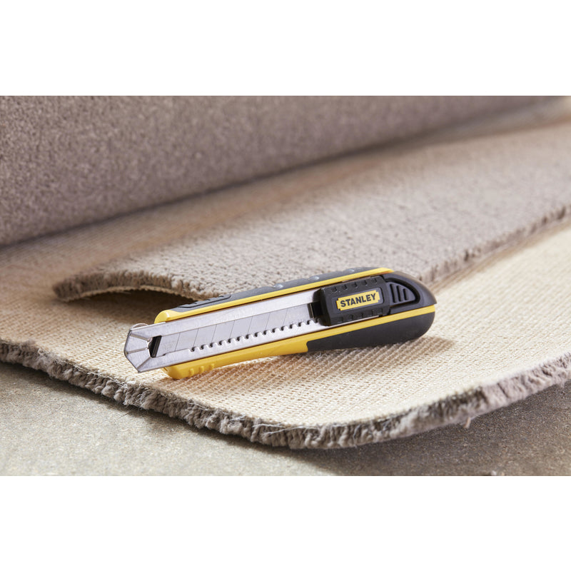 Stanley FatMax 7 in. Retractable Snap-Off Utility Knife Black/Yellow