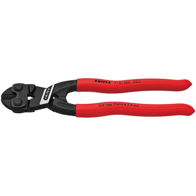 Knipex 8 in. Mini Bolt Cutter Black/Red